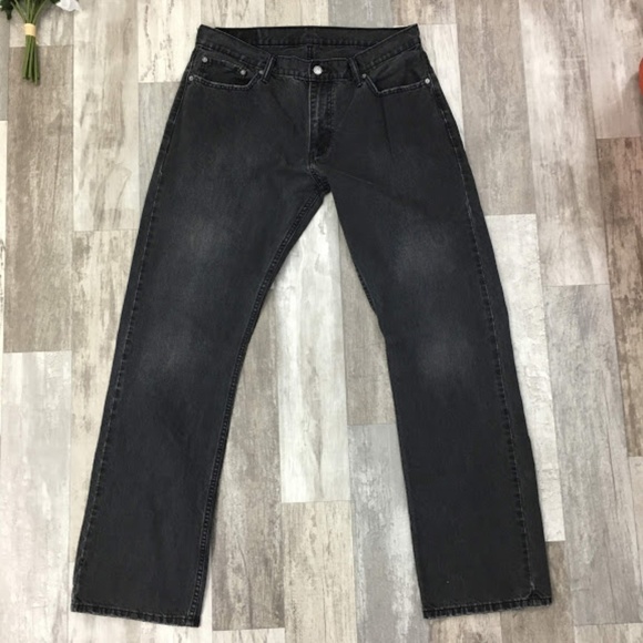 Levi's Other - Levi Strauss 514 Black Straight Leg Jeans BC20☮️